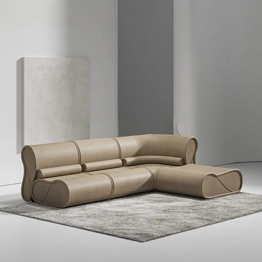 BUBE Modern Modular Leather Sofa