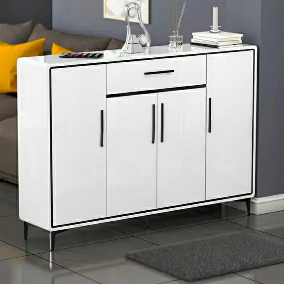 MAX Modern Glossy Shoe Cabinet
