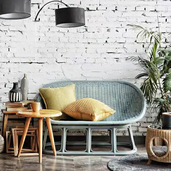 BENADICT Vintage Rattan Sofa