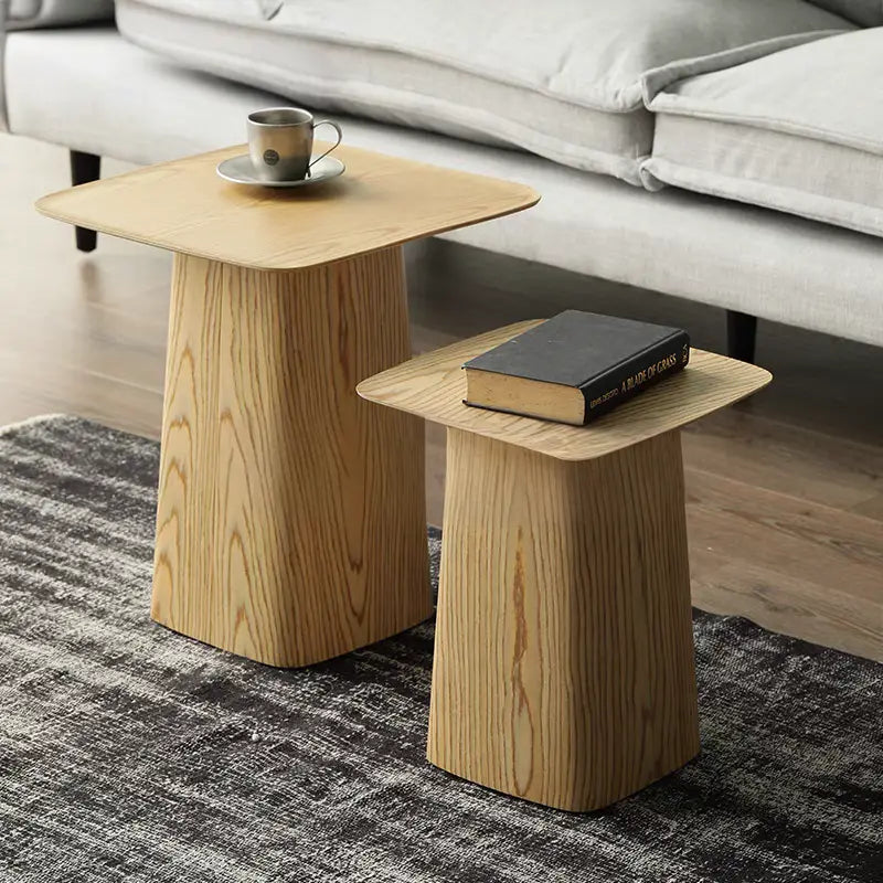 AMOS Modern Solid Wood Side Table