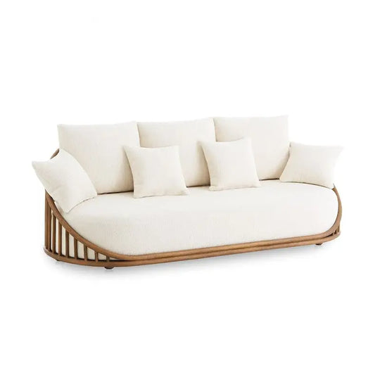 AGLIS Japandi Solid Wood Sofa