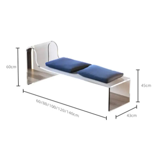 BEN Modern Acrylic Bench