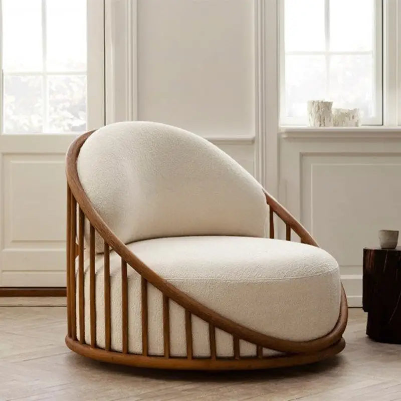AGLIS Japandi Solid Wood Sofa