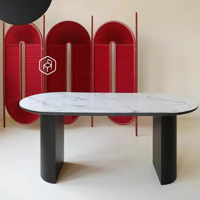 KURO Postmodern Marble Dining Table