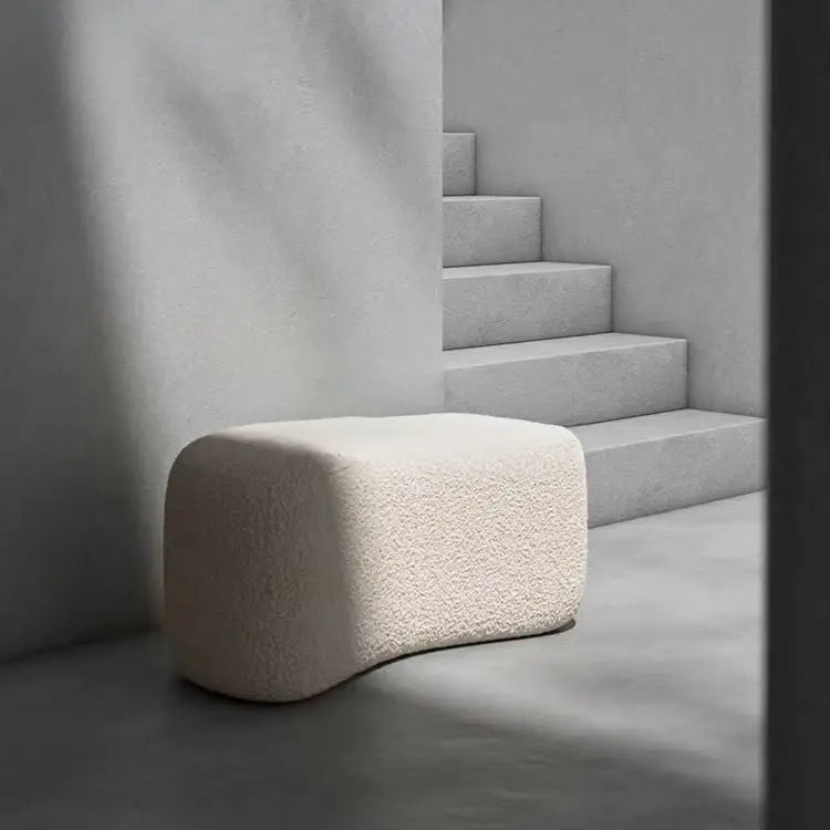 ALEXANDRE Modern Boucle Ottoman