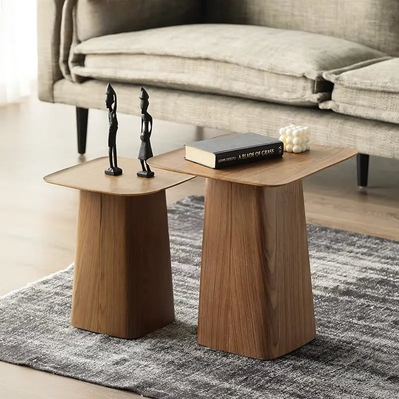 AMOS Modern Solid Wood Side Table