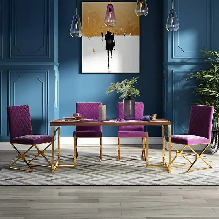 CAVEN Modern Marble Dining Table & Chairs