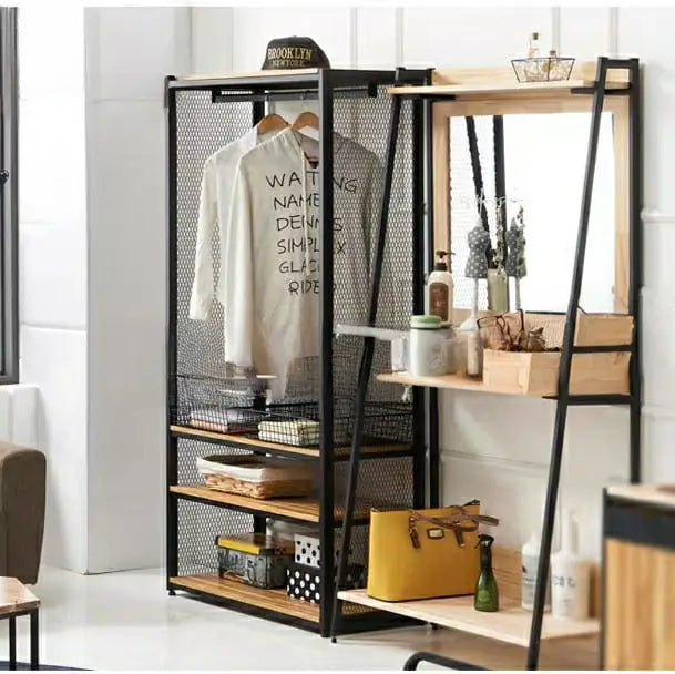 CAPY Modern Industrial Vanity Table