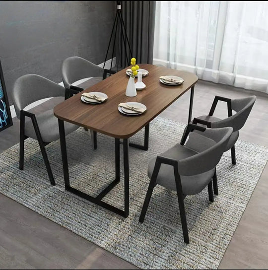 HORNET Modern Marble Dining Table & Chairs