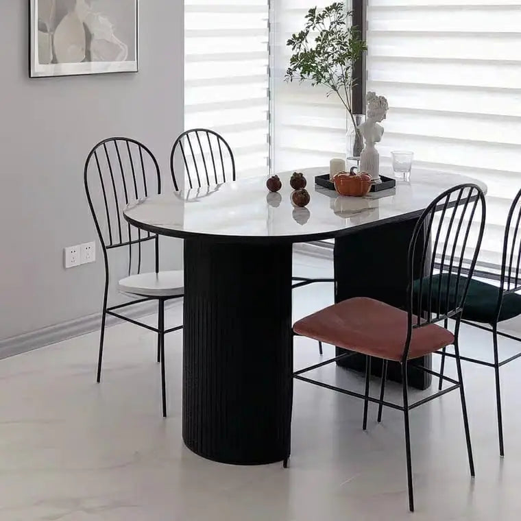 KURO Postmodern Marble Dining Table