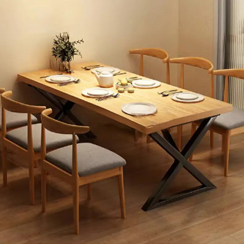 EVAN Modern Dining Table Set
