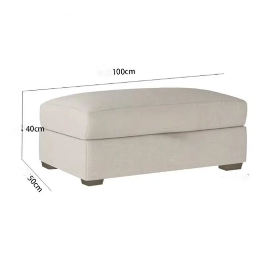 FRANK Scandinavian Storage Ottoman