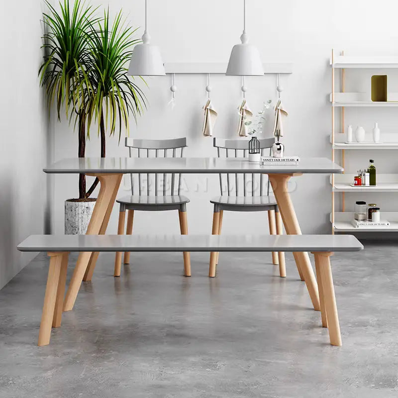 ZANE Scandinavian Dining Table