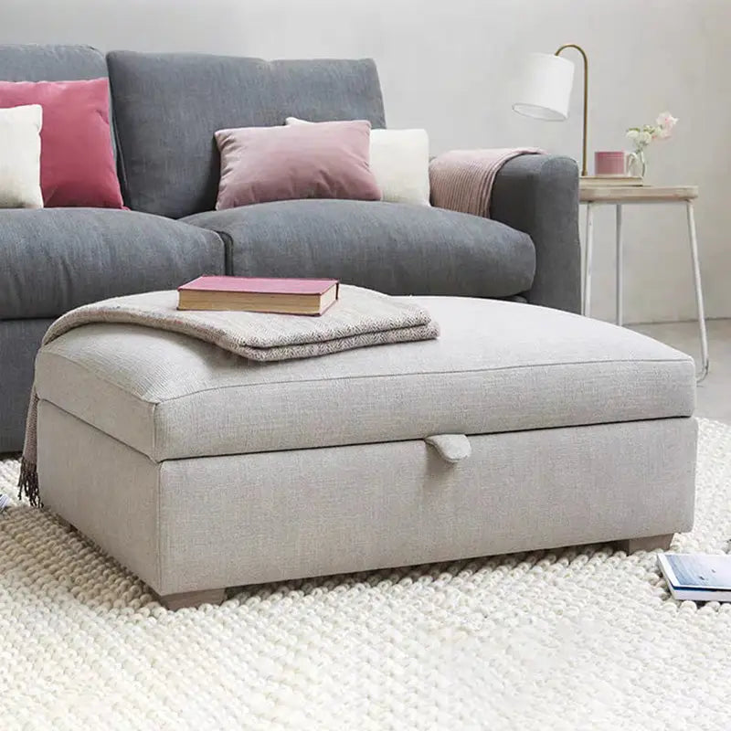 FRANK Scandinavian Storage Ottoman