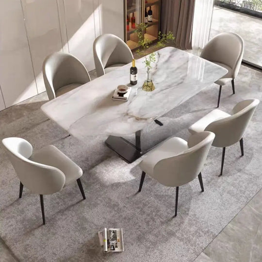TAVISH Modern Marble Kitchen Trolley