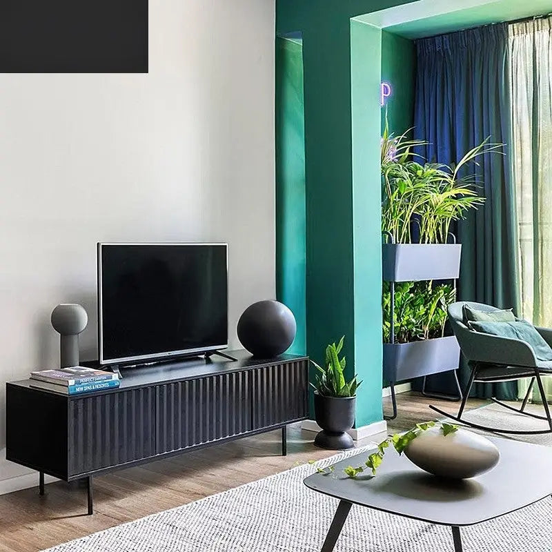 ANDRELZY Modern Industrial TV Console