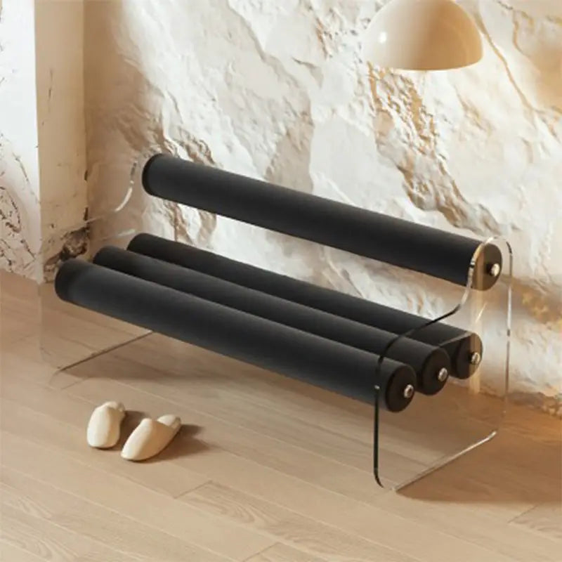 DREW Eclectic Acrylic Bench