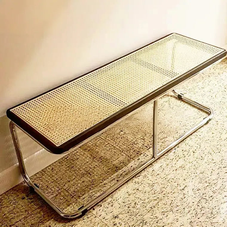 KULPA Vintage Rattan Bench