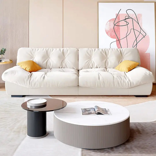 LI Modern Suede Sofa