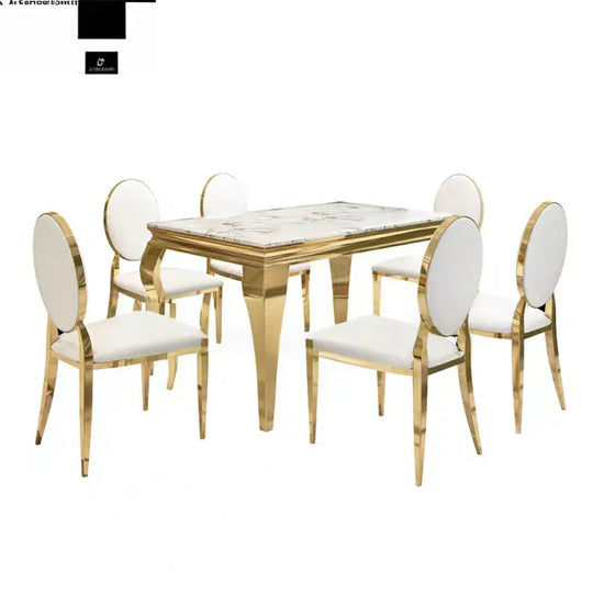 TILT Victorian Marble Dining Table