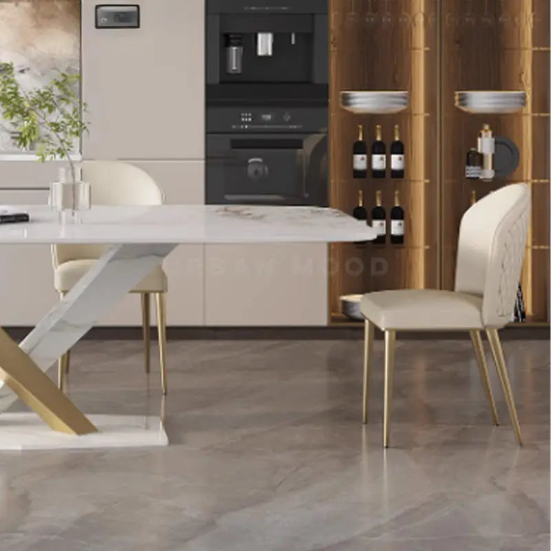NATHAN Modern Sintered Stone Dining Table