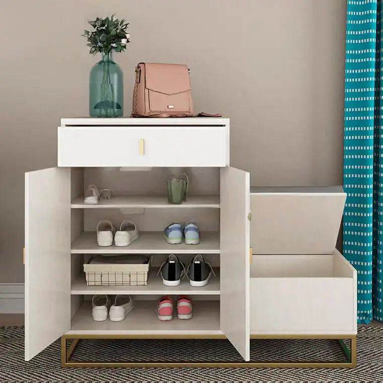 VINCENT Modern Shoe Cabinet Bench