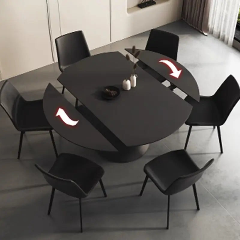 COMBS Modern Extendable Sintered Stone Dining Table