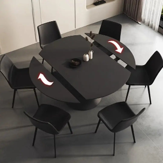 COMBS Modern Extendable Sintered Stone Dining Table