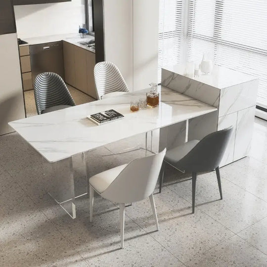 CHLOE Modern Marble Dining Table