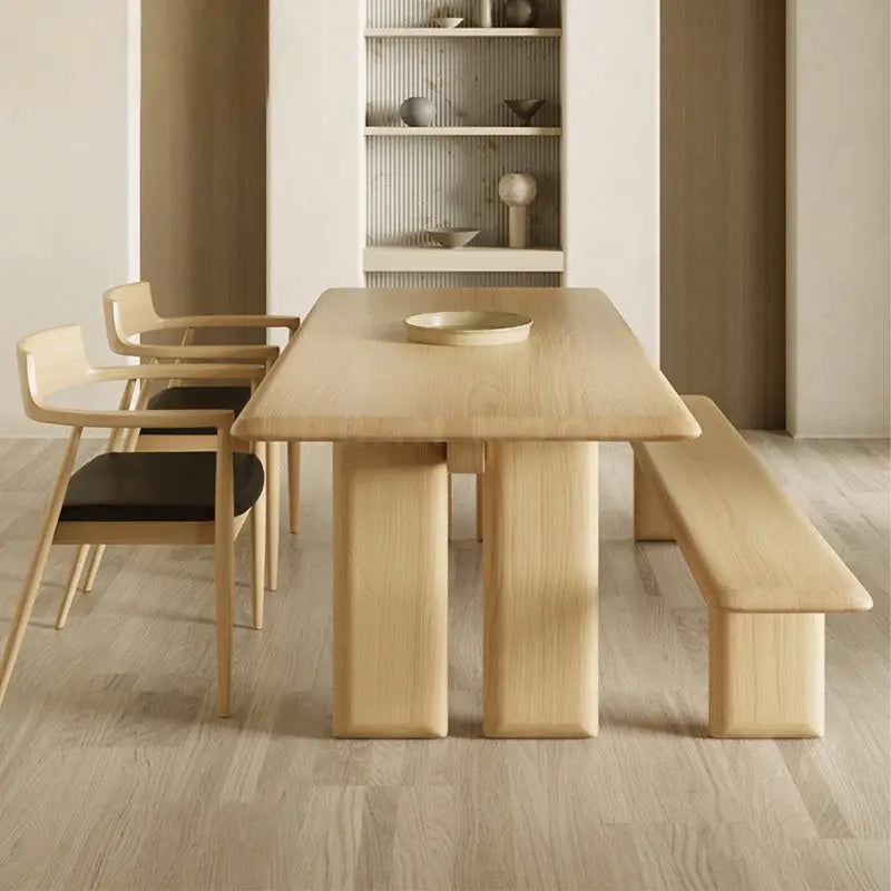 JACK Japandi Solid Wood Dining Table