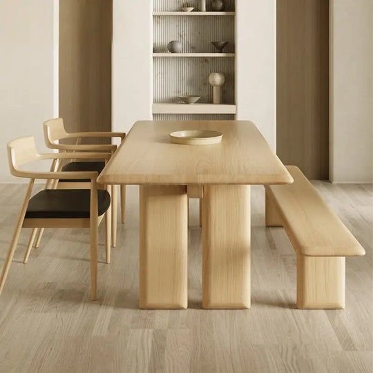 JACK Japandi Solid Wood Dining Table