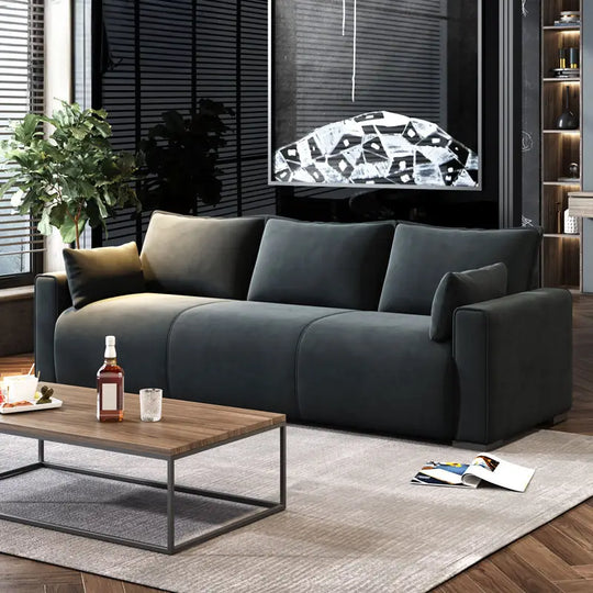 SOFT Modern Leathaire Sofa