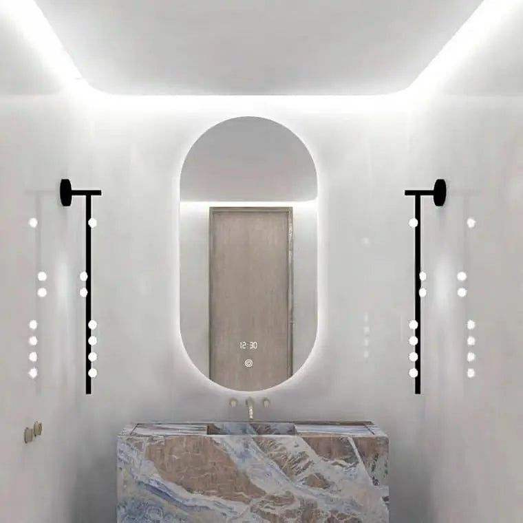 PETAL Oval LED Wall Mirror