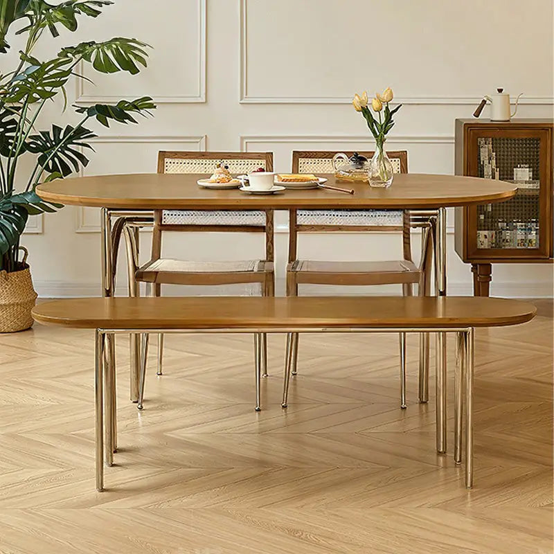MARGOT Japandi Solid Wood Dining Table