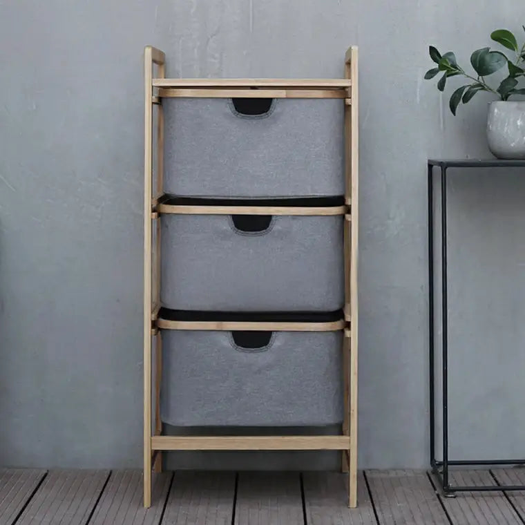 AEGAN Scandinavian Fabric Utility Shelf