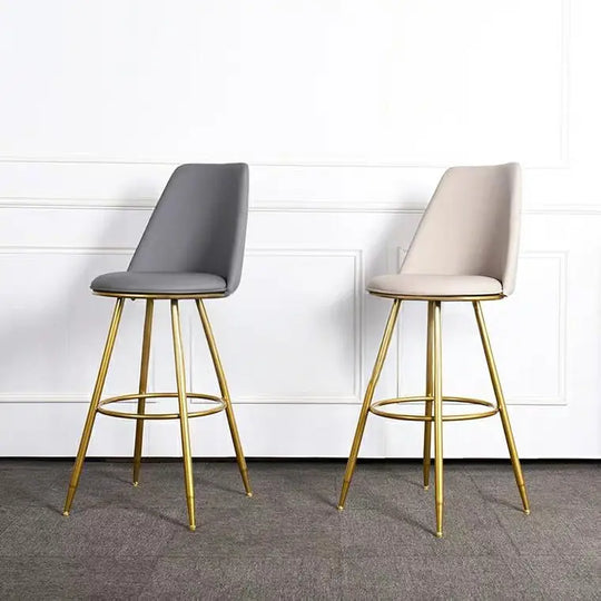 VITRO Modern Faux Leather Bar Stool