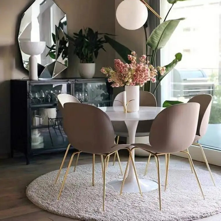 MEMIOR Round Marble Dining Table