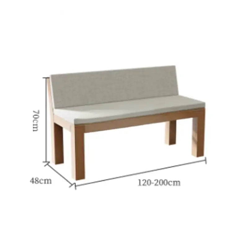 JEFFREY Scandinavian Solid Wood Dining Table