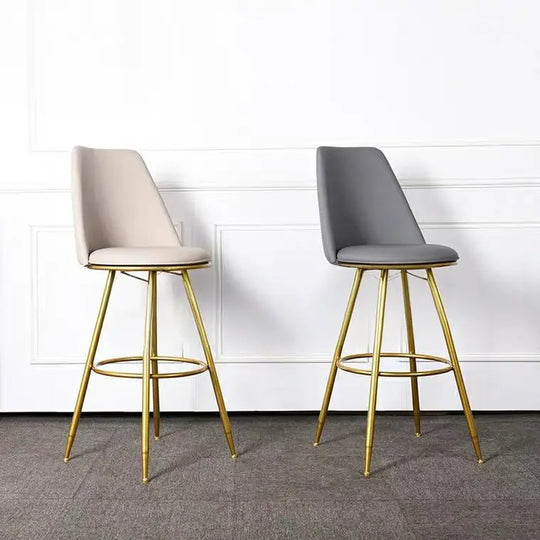 VITRO Modern Faux Leather Bar Stool