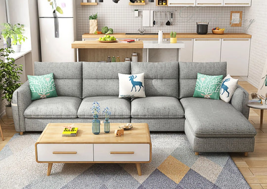FIN Modern Nordic Fabric Sofa