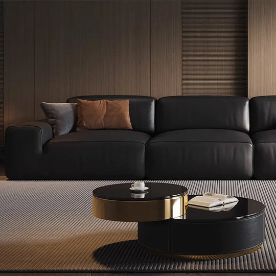 CLAUDIO Modern Leather Sofa