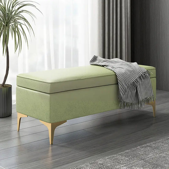 MODI Modern Fabric Storage Ottoman