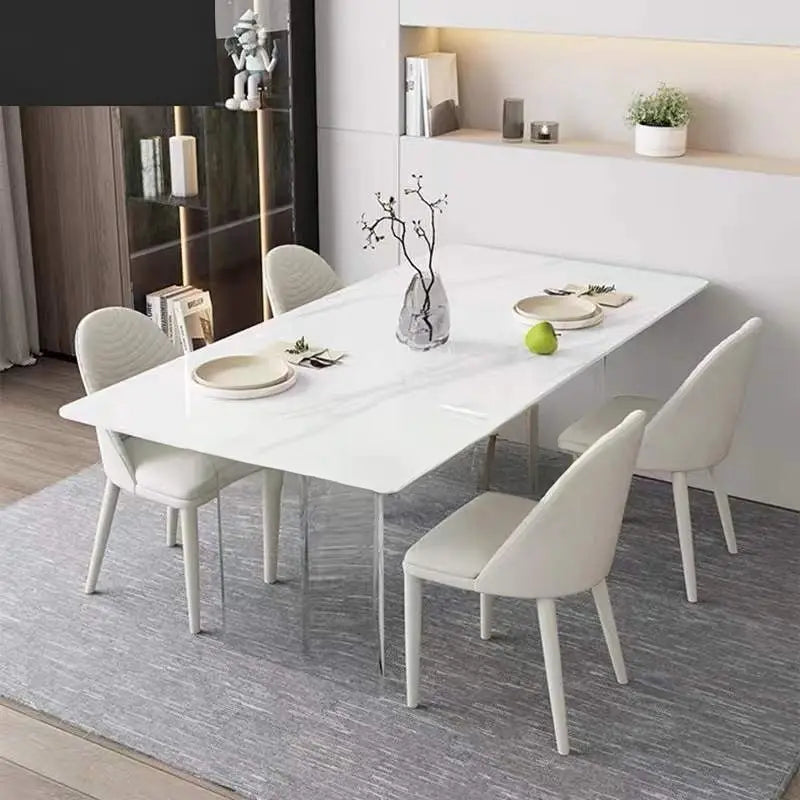 CHLOE Modern Marble Dining Table