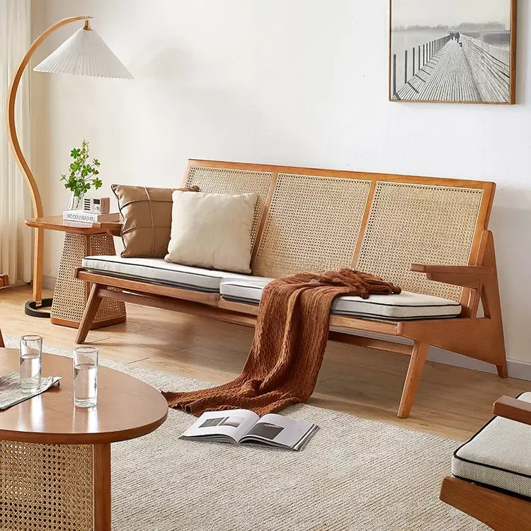 POP Rustic Rattan Sofa