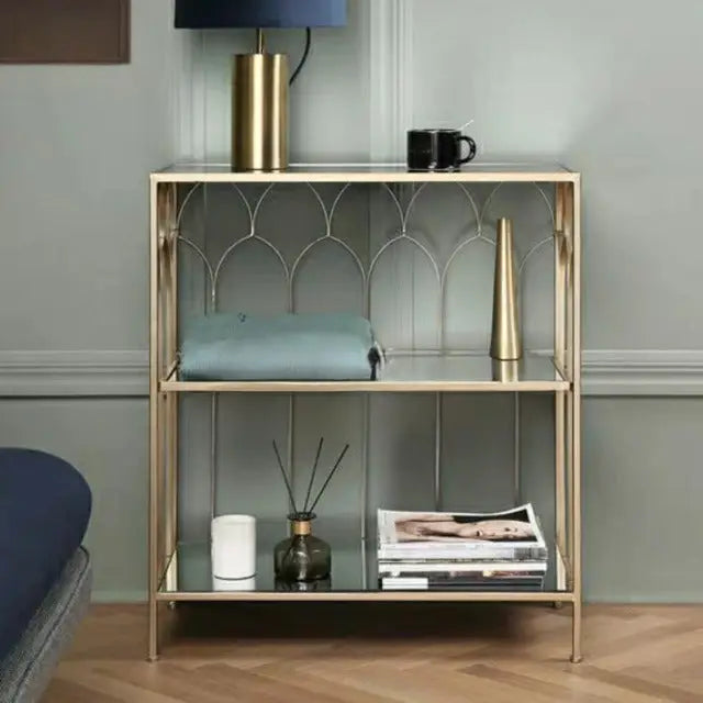 CHASSIS Accent Brass Side Table