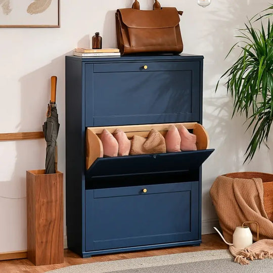 TECHE Classic Slim Shoe Cabinet