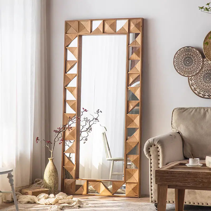 SURE Rustic Full Length Mirror
