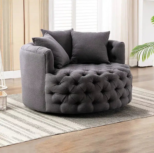 INQUISITIVE Victorian Swivel Armchair