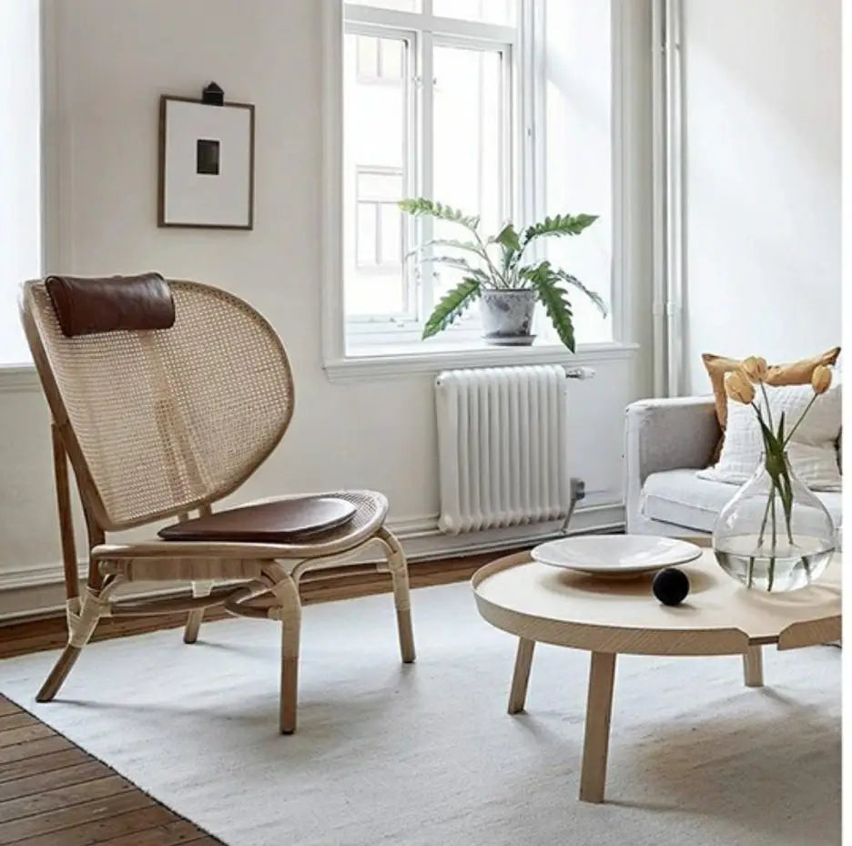 STEVO Vintage Rattan Armchair