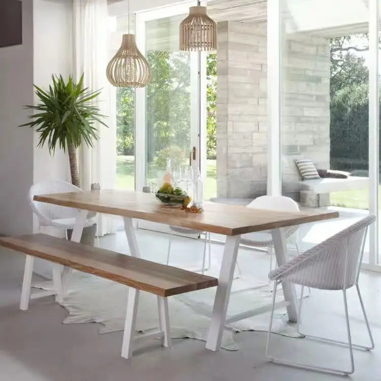 JONES Scandinavian Solid Wood Dining Table